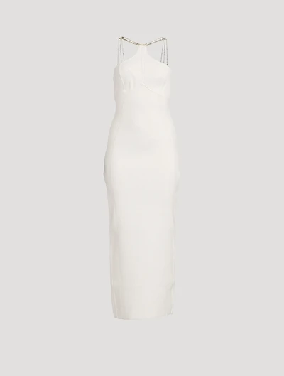 Embellished Halter Ottoman Gown