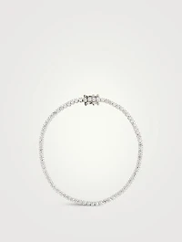 Hepburn 18K White Gold Diamond Bracelet