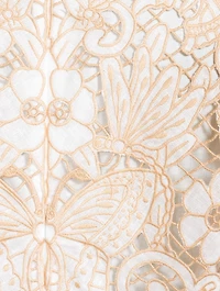 Jeannie Embroidered Mini Dress