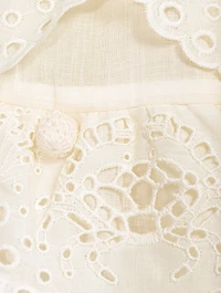 Lyre Ruffled Mini Dress