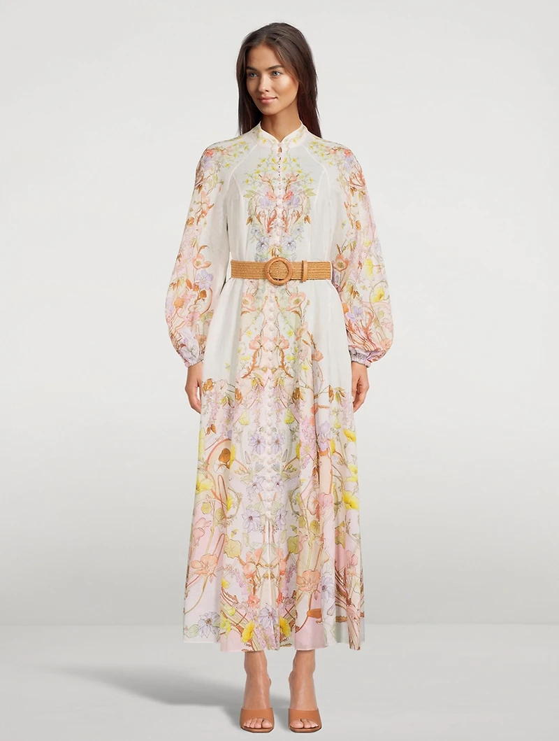 Jeannie Maxi Dress Floral Print