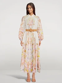Jeannie Maxi Dress Floral Print