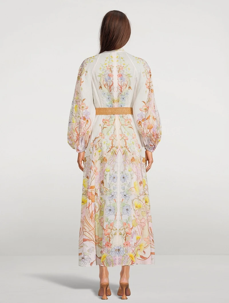Jeannie Maxi Dress Floral Print