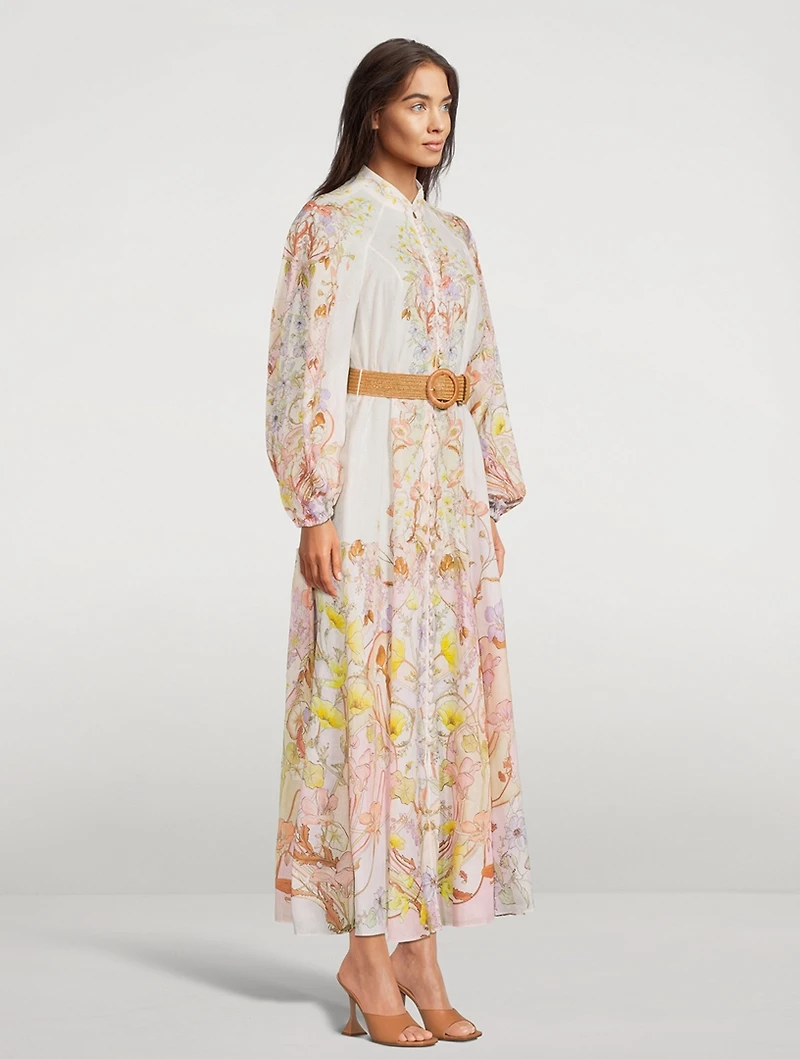 Jeannie Maxi Dress Floral Print