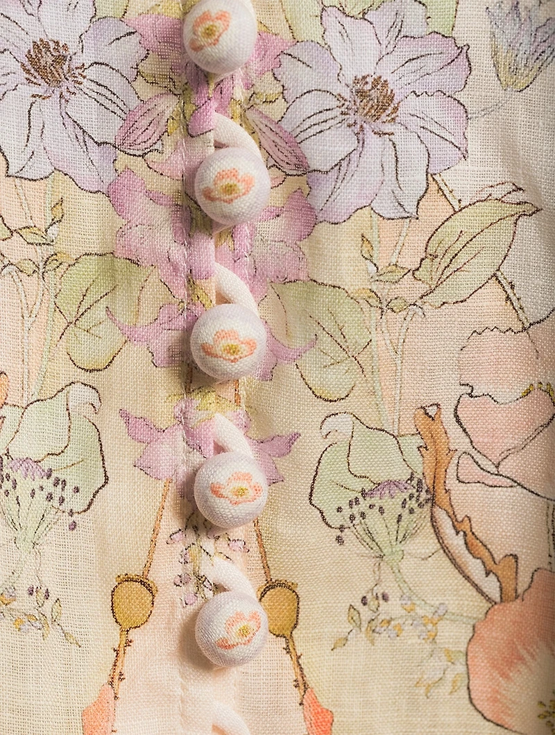 Jeannie Maxi Dress Floral Print