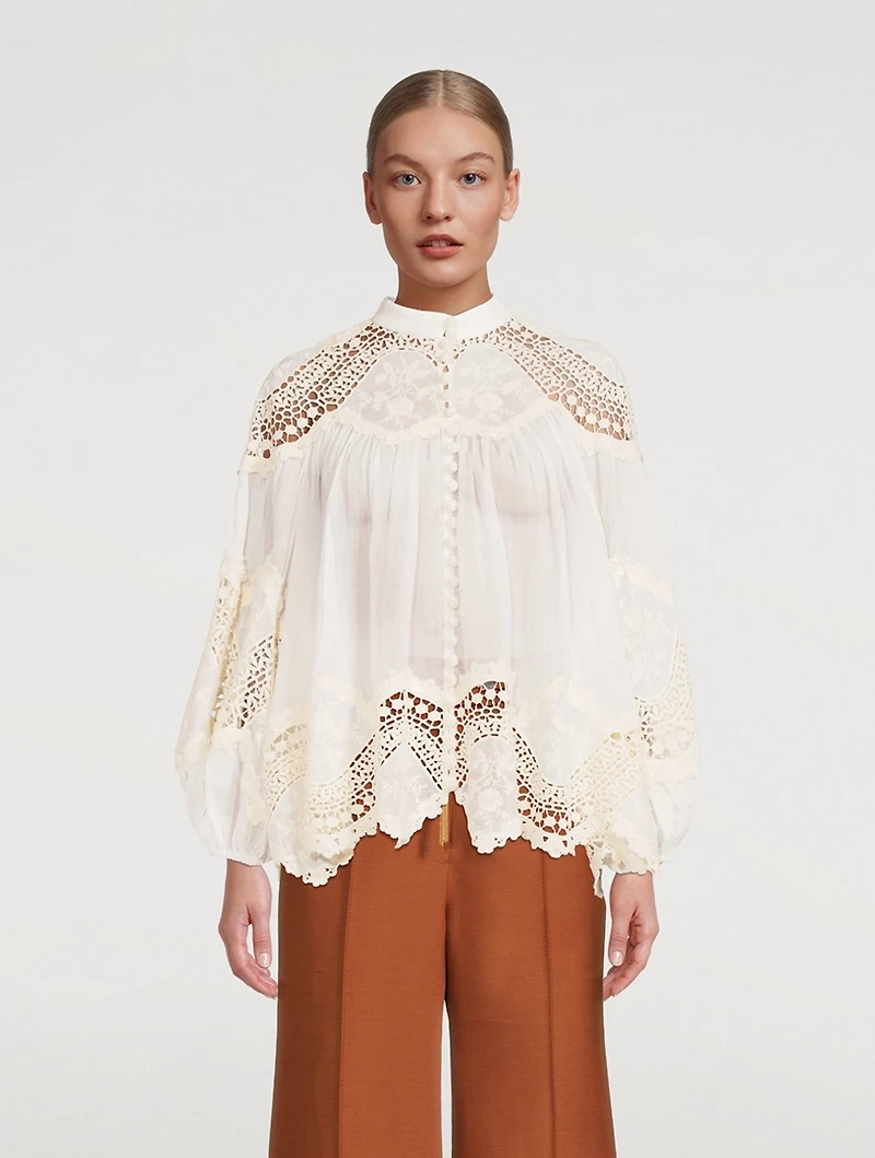 Pattie Embroidered Blouse
