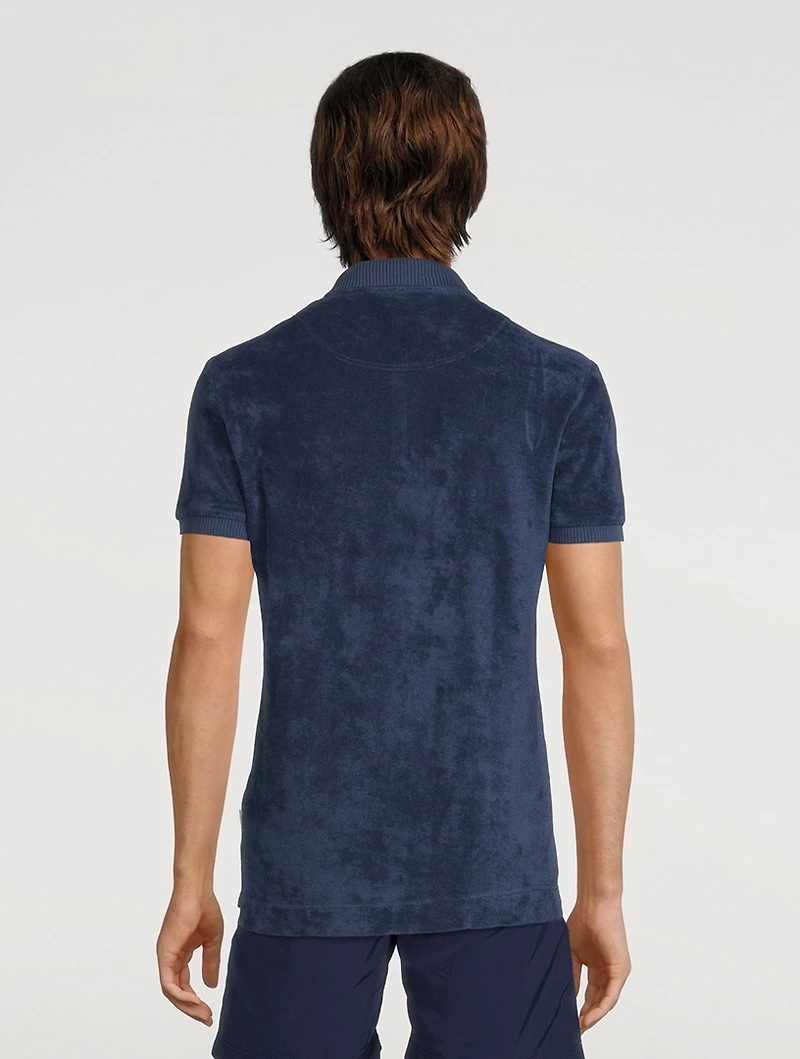 Jarrett Cotton Towelling Polo Shirt