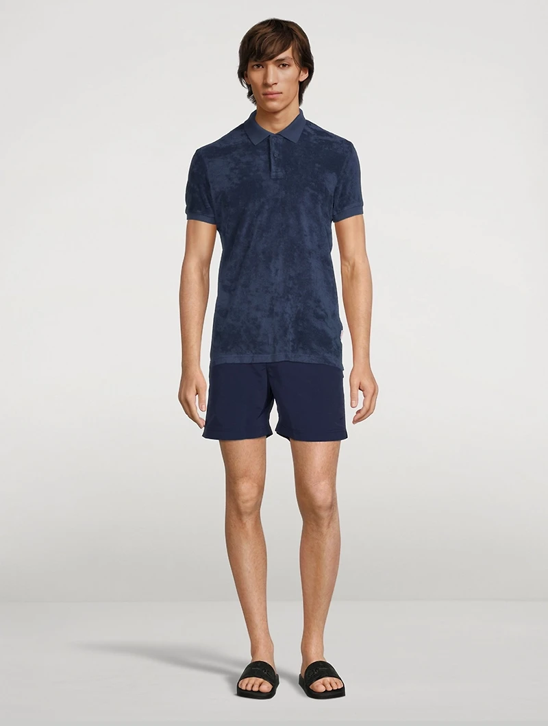 Jarrett Cotton Towelling Polo Shirt