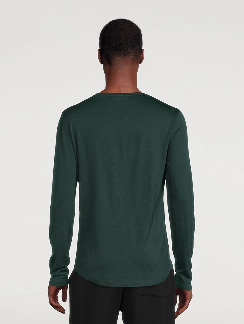 OB-T Merino Wool Long-Sleeve T-Shirt