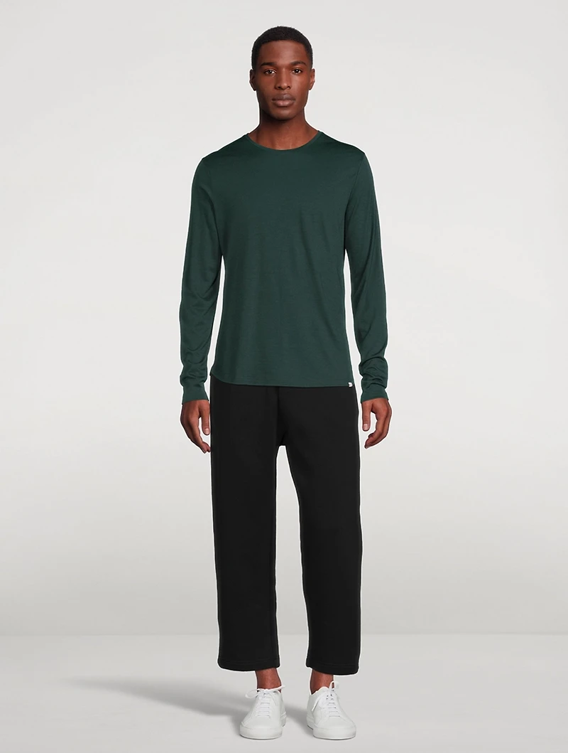 OB-T Merino Wool Long-Sleeve T-Shirt