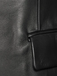 Leather Blazer