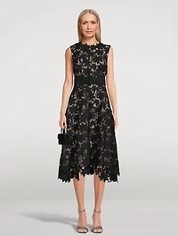 Tiger Lily Guipure Lace Midi Dress
