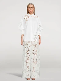 Tiger Lily Guipure Lace Shirt