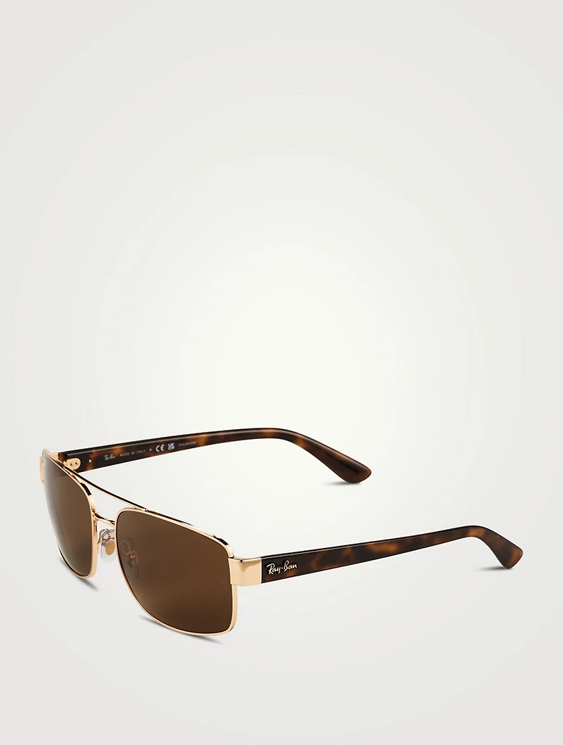 RB3687 Rectangular Sunglasses