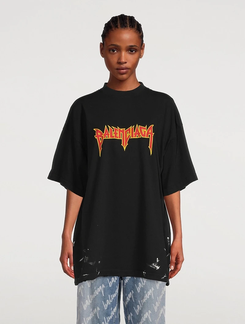 Oversized Metal T-Shirt