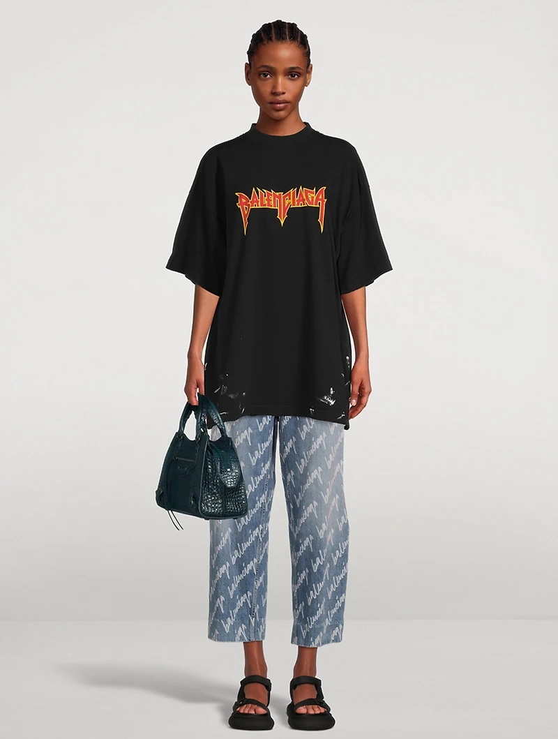 Oversized Metal T-Shirt