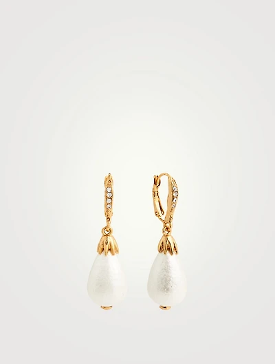 Small Classic Pearl Drop Earrings