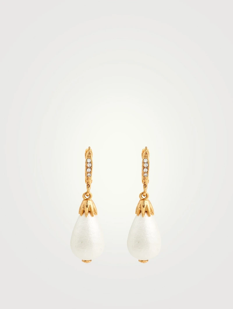 Small Classic Pearl Drop Earrings