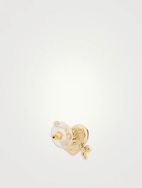 Sweetheart Crystal Stud Earrings