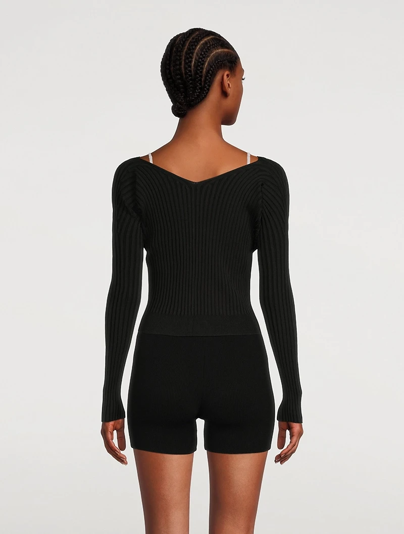 La Maille Pralù Longue Seamless Cardigan