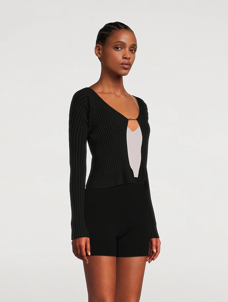 La Maille Pralù Longue Seamless Cardigan