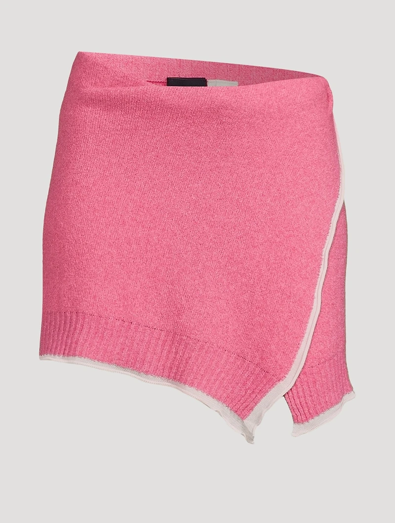 La Jupe Bagnu Towel Mini Skirt