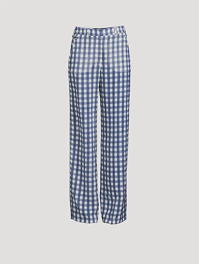 Le Pantalon Marino Shorts Check Print