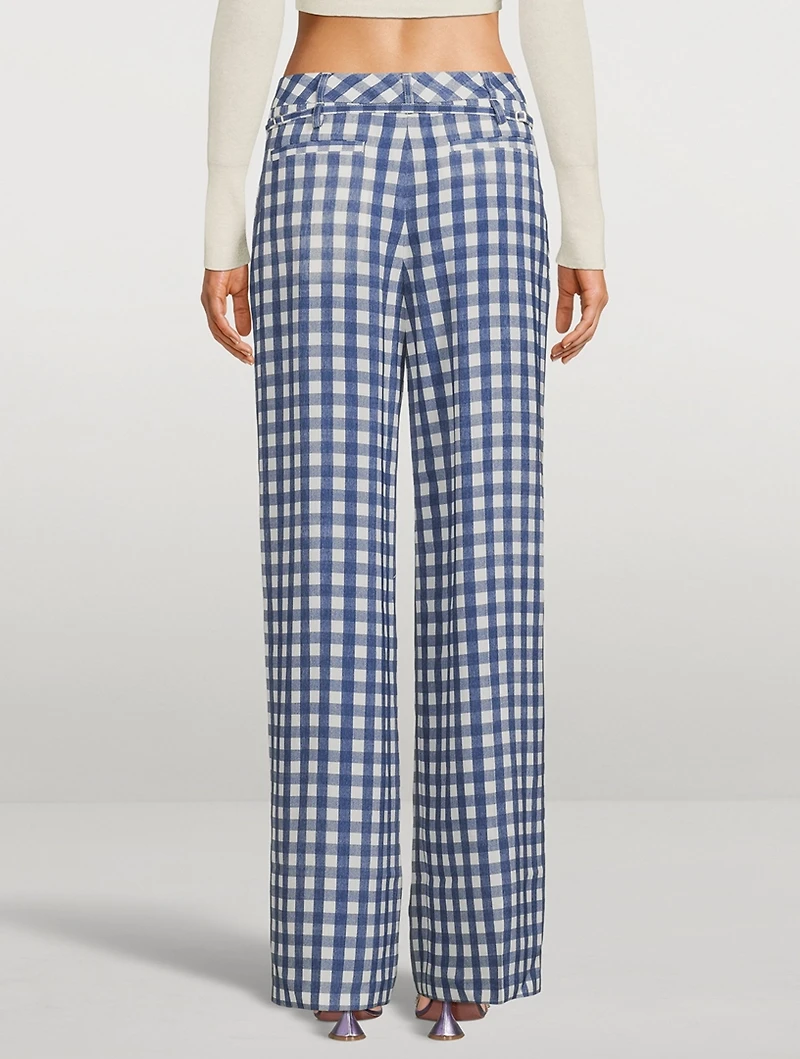 Le Pantalon Marino Shorts Check Print