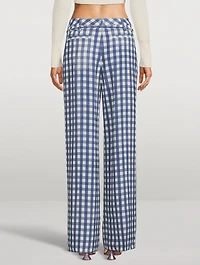 Le Pantalon Marino Shorts Check Print