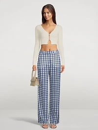 Le Pantalon Marino Shorts Check Print