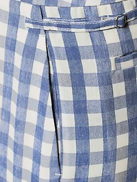 Le Pantalon Marino Shorts Check Print