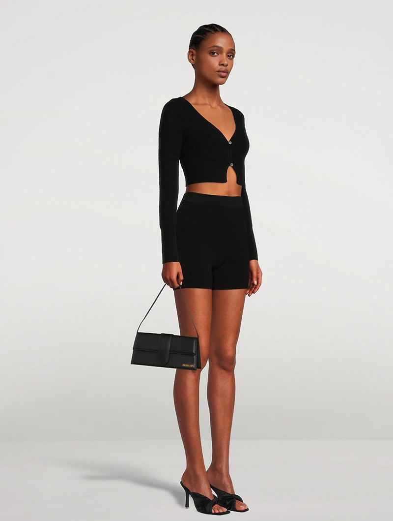Le Bambino Long Leather Shoulder Bag