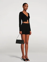 Le Bambino Long Leather Shoulder Bag