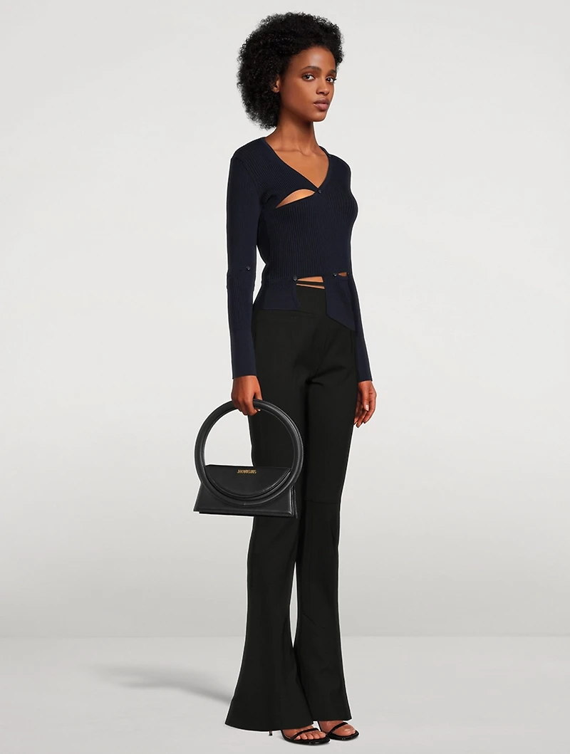 Le Sac Rond Leather Bag