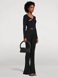 Le Sac Rond Leather Bag