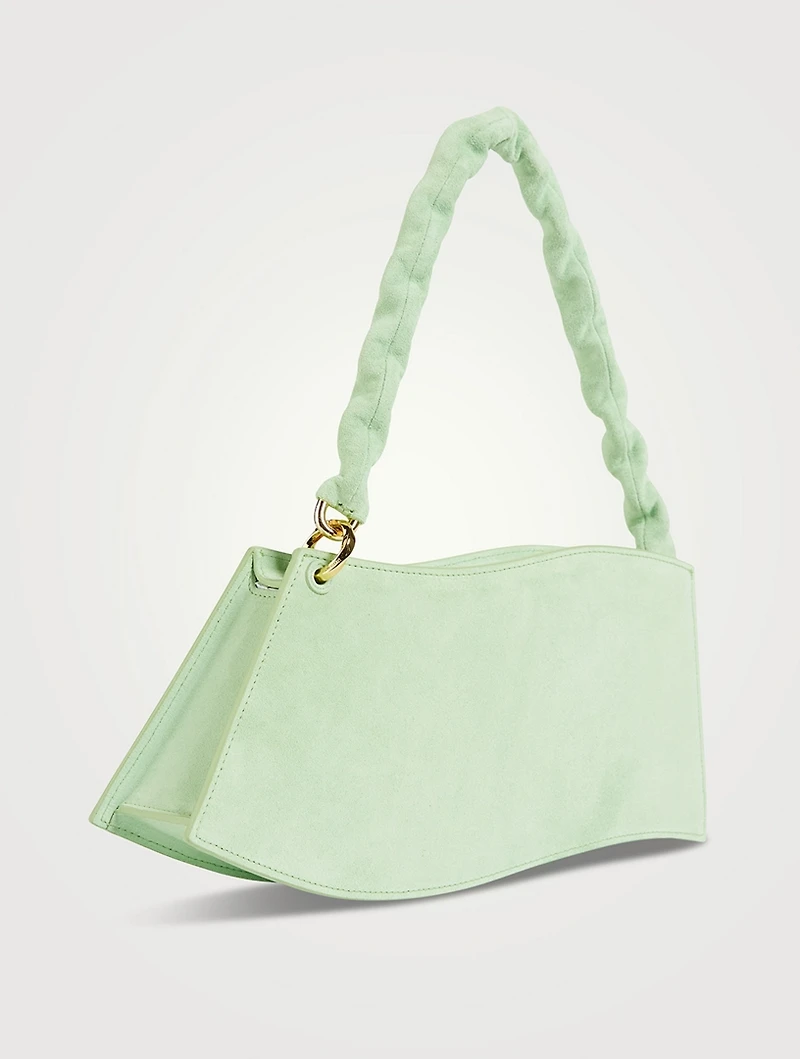 La Vague Suede Bag