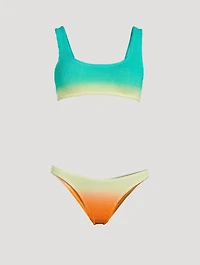 Malibu Eco Scene Two-Piece Swim Set