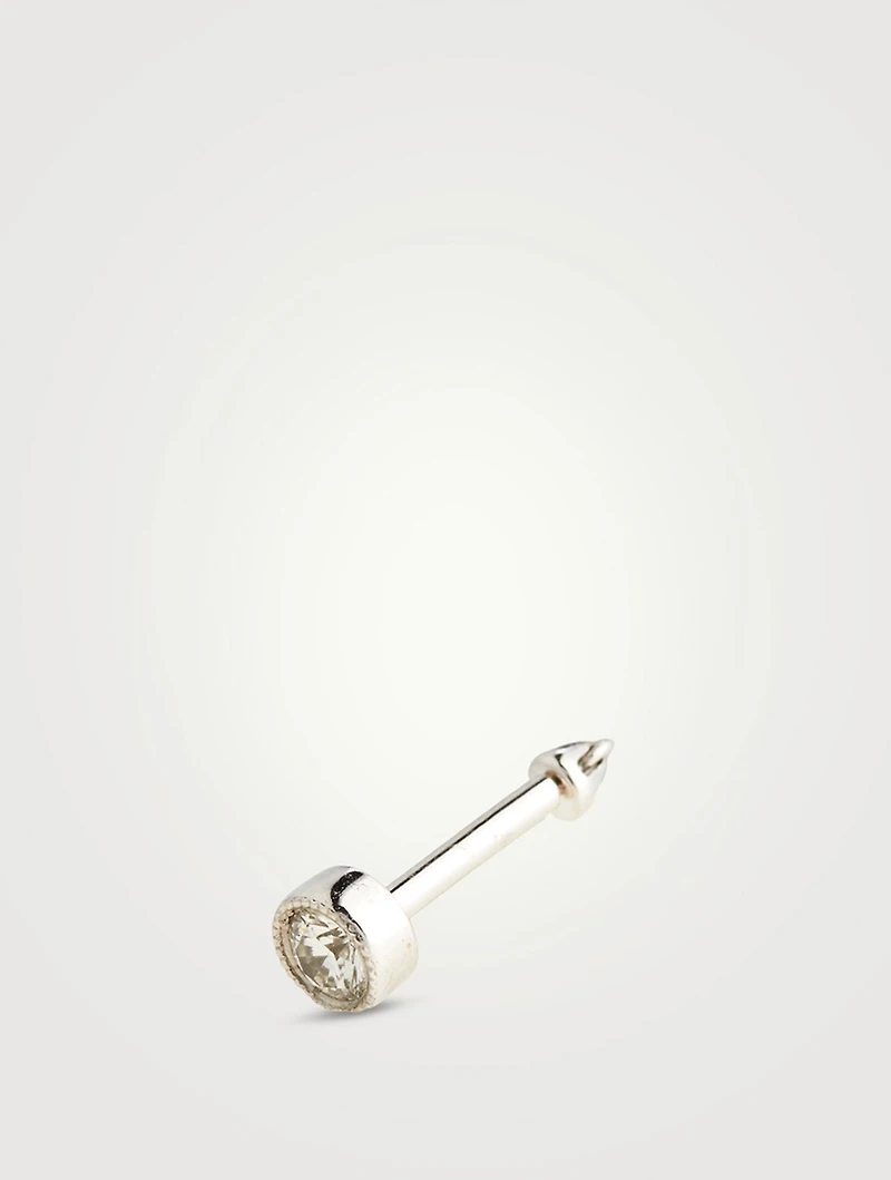 Floating Marquise Diamond 18K Gold Drop Earring