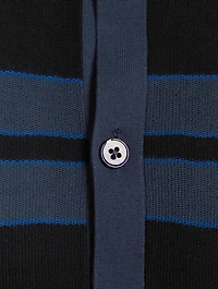 Cotton Polo Shirt Striped Print