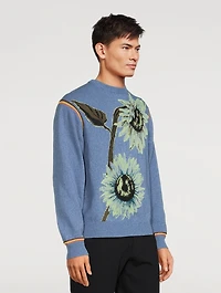 Sunflower Jacquard Sweater