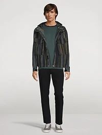 Ripstop Hooded Jacket Woodland Print