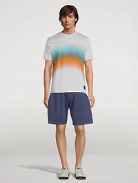 Cotton-Blend Double-Pleat Shorts