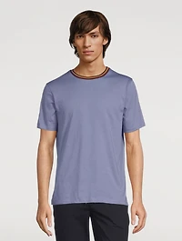 Artist Stripe Collar T-Shirt
