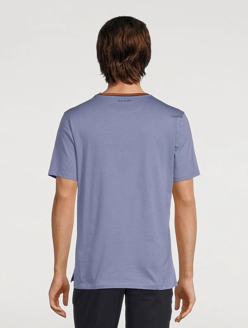 Artist Stripe Collar T-Shirt