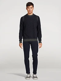 Wool Stretch Seersucker Pants
