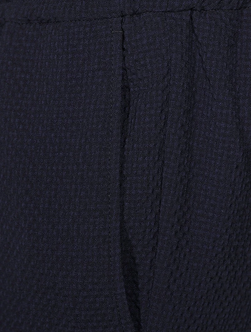 Wool Stretch Seersucker Pants
