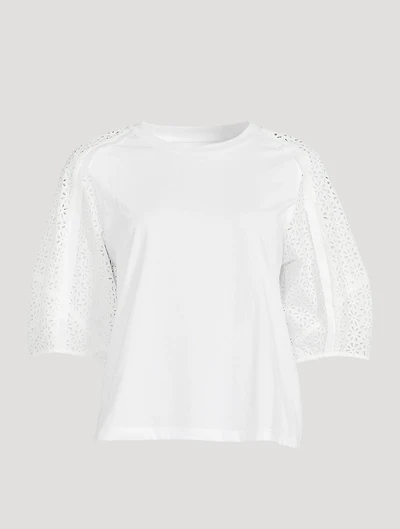 Broderie Anglaise T-Shirt