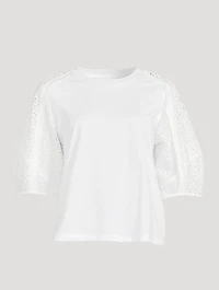 Broderie Anglaise T-Shirt