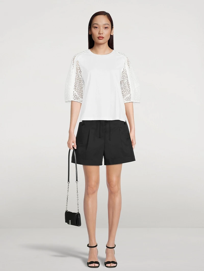 Broderie Anglaise T-Shirt