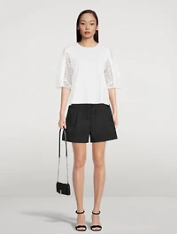 Broderie Anglaise T-Shirt